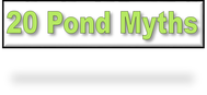 Victor, Canandaigua & Honeoye Falls, NY, Pond Myths Link