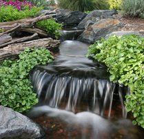Contact Acorn now if you are experiencing leaks in your waterfall or pond 585-442-6373