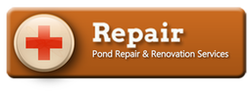Pond Repair Help & Advice In Rochester (NY) By Certified Pond Contractors - Acorn Ponds & Waterfalls. Pond Repair 