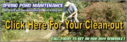 Pond Cleaning & Maintenance Company In Rochester NY-Acorn Ponds & Waterfalls