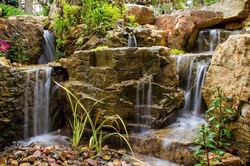 Natural Looking Waterfalls Installation Services In Rochester New York (NY) - Acorn Ponds & Waterfalls 585-442-6373