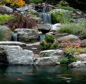 Have Your Waterfalls Professionally Installed By Acorn Ponds & Waterfalls 