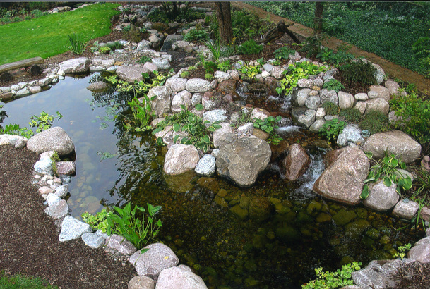 Acorn Ponds & Waterfalls Fish Pond Design Ideas In Rochester NY (New York)