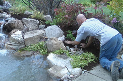 Acorn will install your fish pond right...The First Time!
