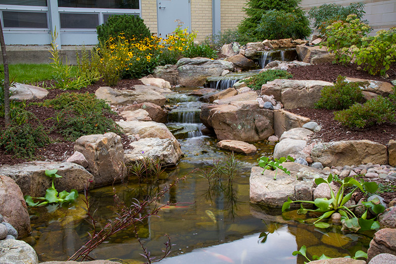  Garden pond & backyard outdoor living ideas