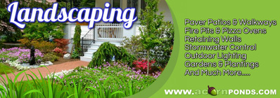 Landscape Design Services In Rochester (NY) By Acorn Ponds & Waterfalls