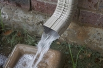 Rainwater Solution & Water Feature Ideas In Irondequoit, Webster & Penfield NY. Image