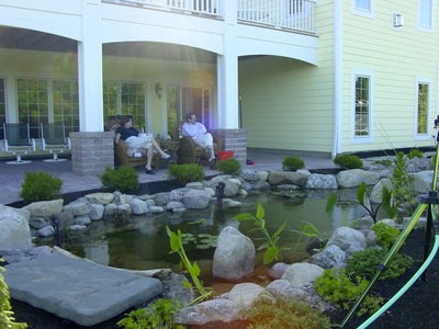 Water Features & Backyard Landscaping Ideas By Acorn Ponds & Waterfalls In Rochester NY Near Me