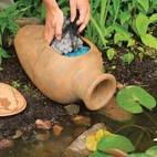 Pond Filter Urns (Aquascape) For Koi Ponds In Rochester New York (NY) By Acorn Ponds & Waterfalls (Certified Pond Contractors)