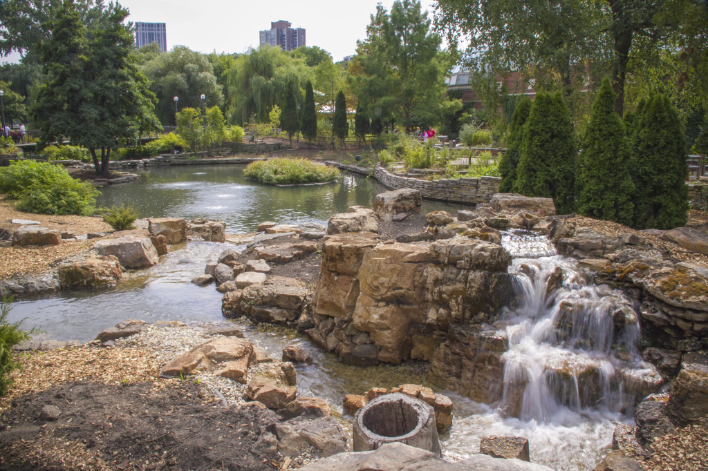 Bog Filters In Waterfalls For Zoos In Rochester NY - Acorn Ponds & Waterfalls - Rochester’s Certified Pond Contractor. Image
