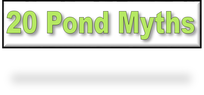 Fairport, Pittsford & Penfield NY, Pond Myths Link
