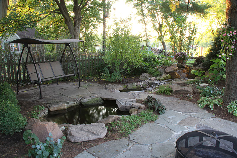 koi pond, water garden & outdoor living ideas 