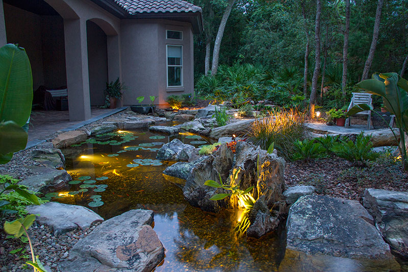 Underwater Lighting For Your Fish Pond In Rochester NY