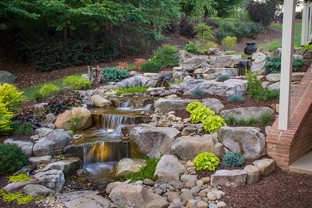 Pondless Waterfall Beautiful Ideas For Your Backyard In Rochester NY
