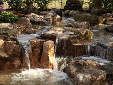 Pondless Water Feature  Waterfall Installers NY 