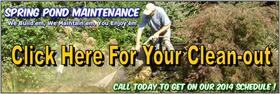 Pond Cleaning Contractor Monroe County, NY