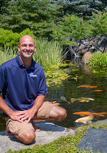Pond Maintenance Contractor In Victor NY - Acorn Ponds & Waterfalls