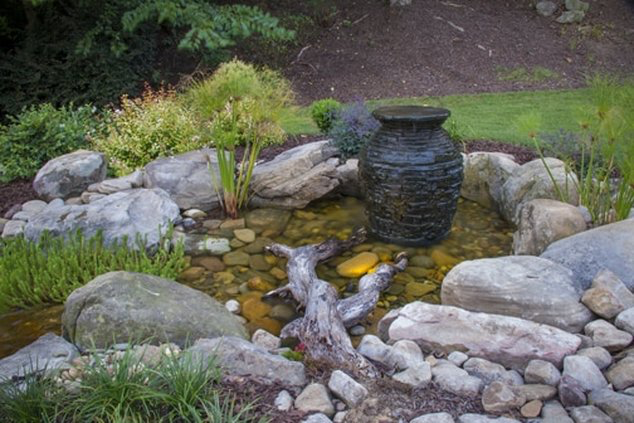 Landscape Garden Fountain Ideas Rochester NY (New York)