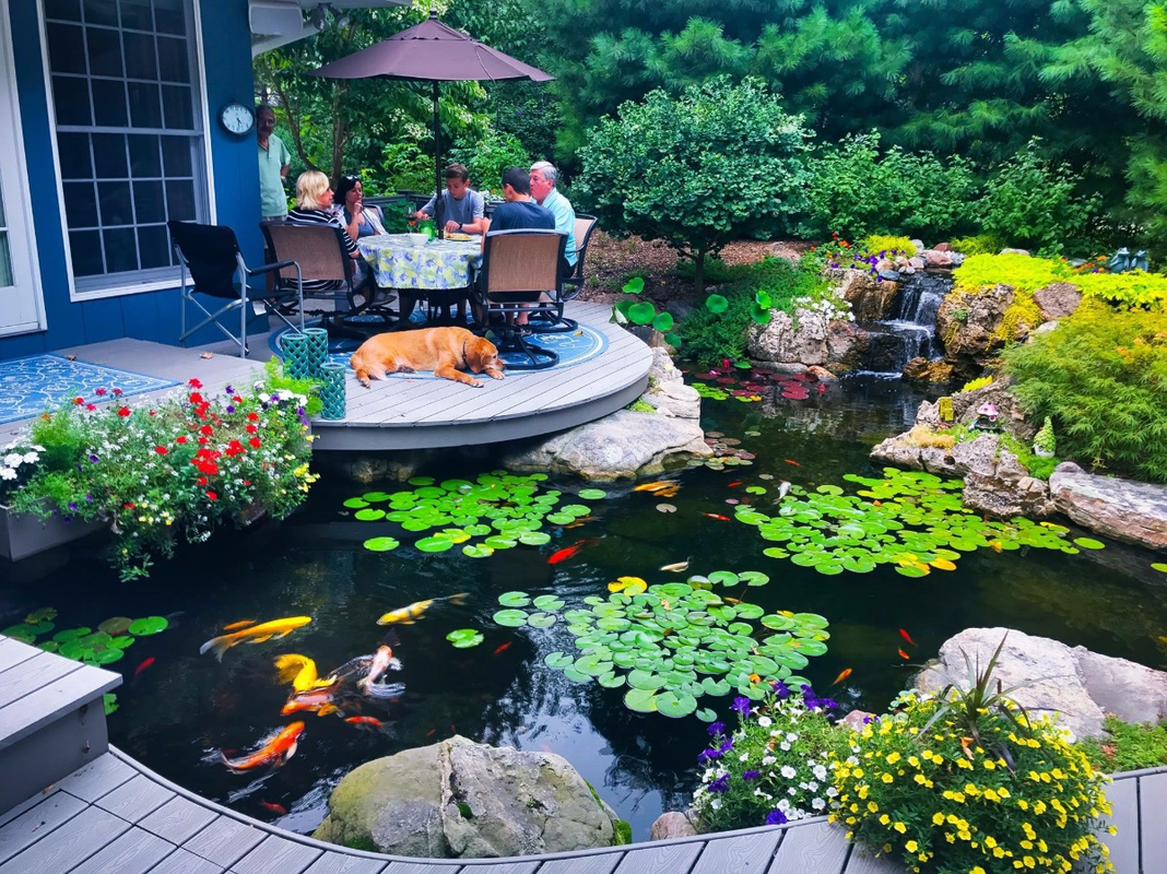 Garden Fountains and Backyard Landscape ideas in Rochester New York, (NY) near me