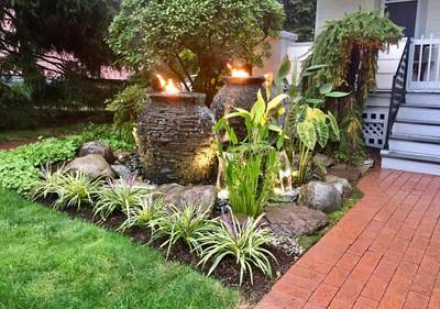 Have your fountain or water feature installed right….The First time! Contact us today 585-442-6373
